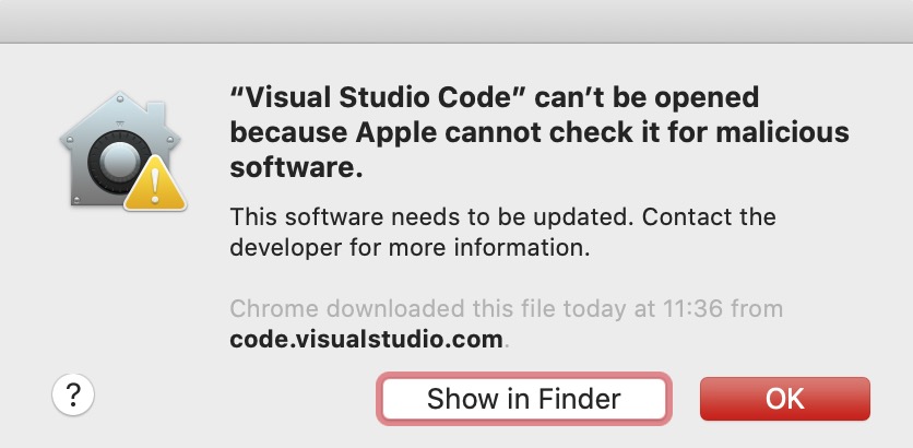 visual studio for mac not opening